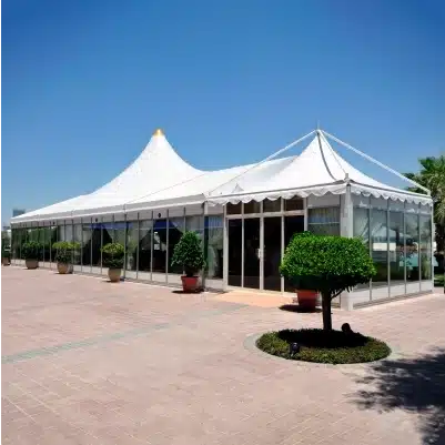 Pyramid With Dome Tent